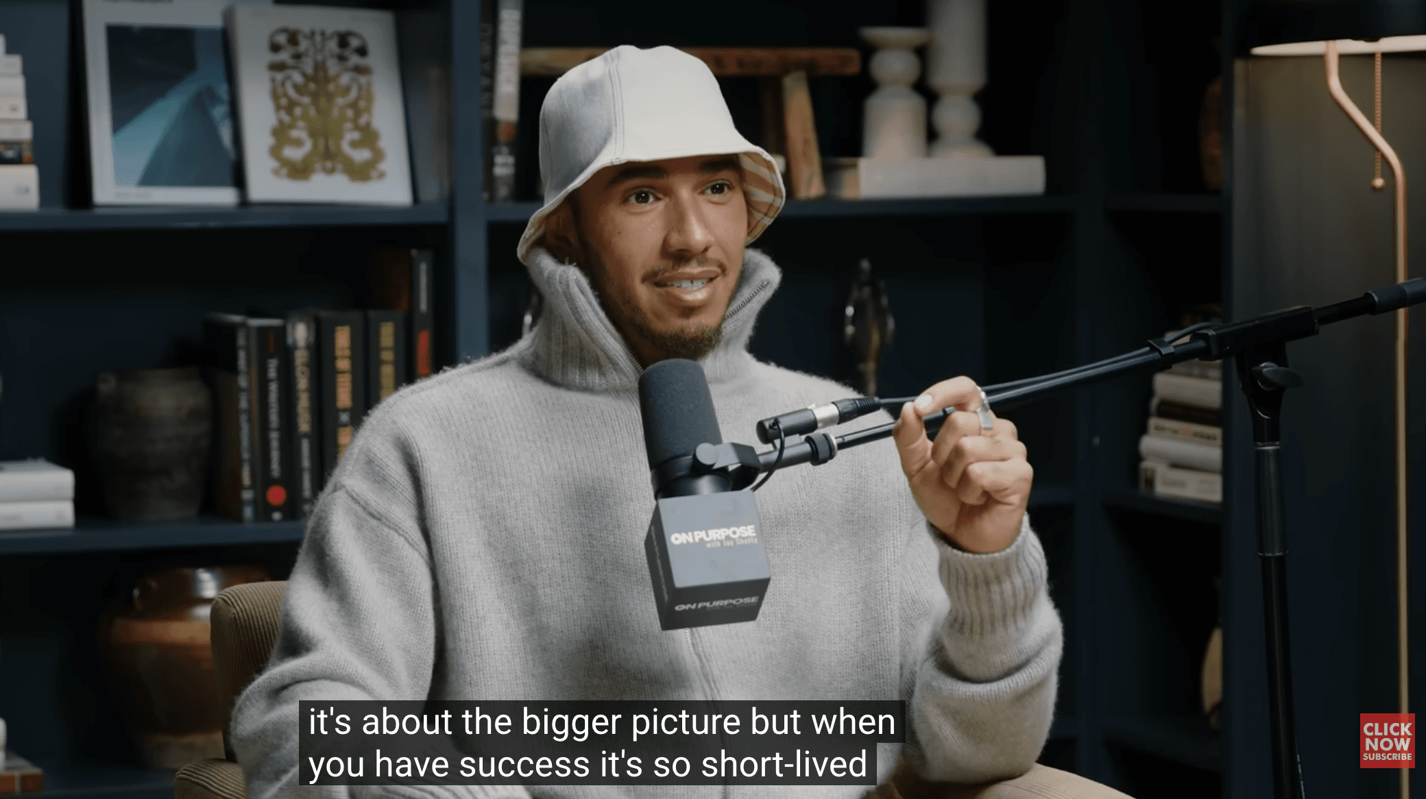 Lewis Hamilton interview about success being short-lived